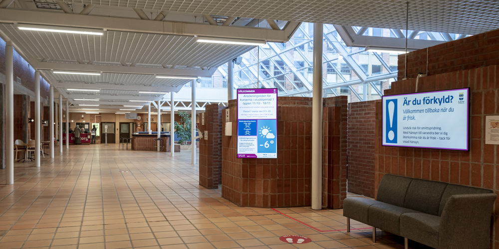 Studiehallen på vuxenutbildningen