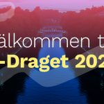 tonad bild på Gavleån med text Välkommen till Å-Draget 2024