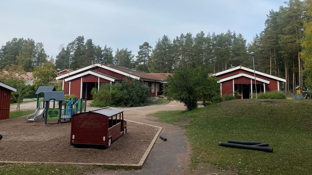 Exteriörbild på Masurgården