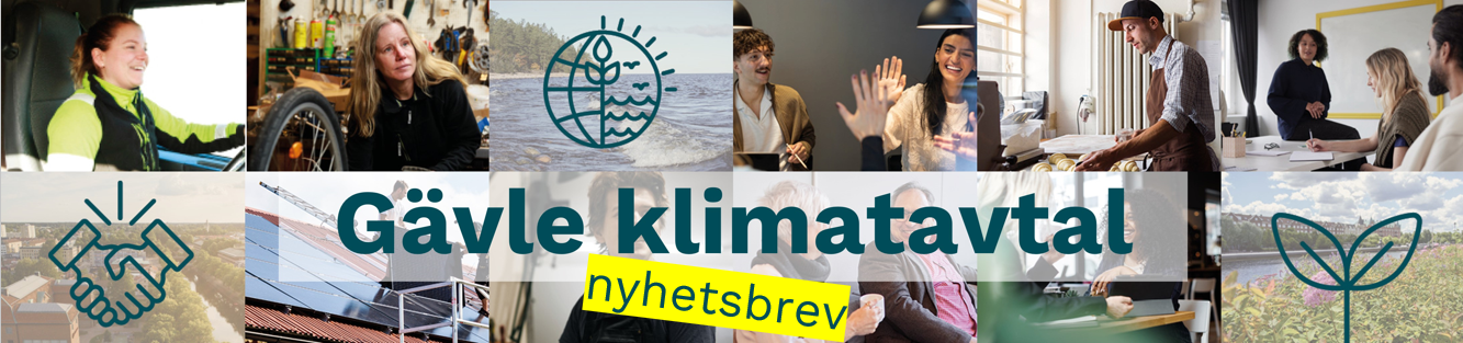 Gävle klimatavtal - nyhetsbrev